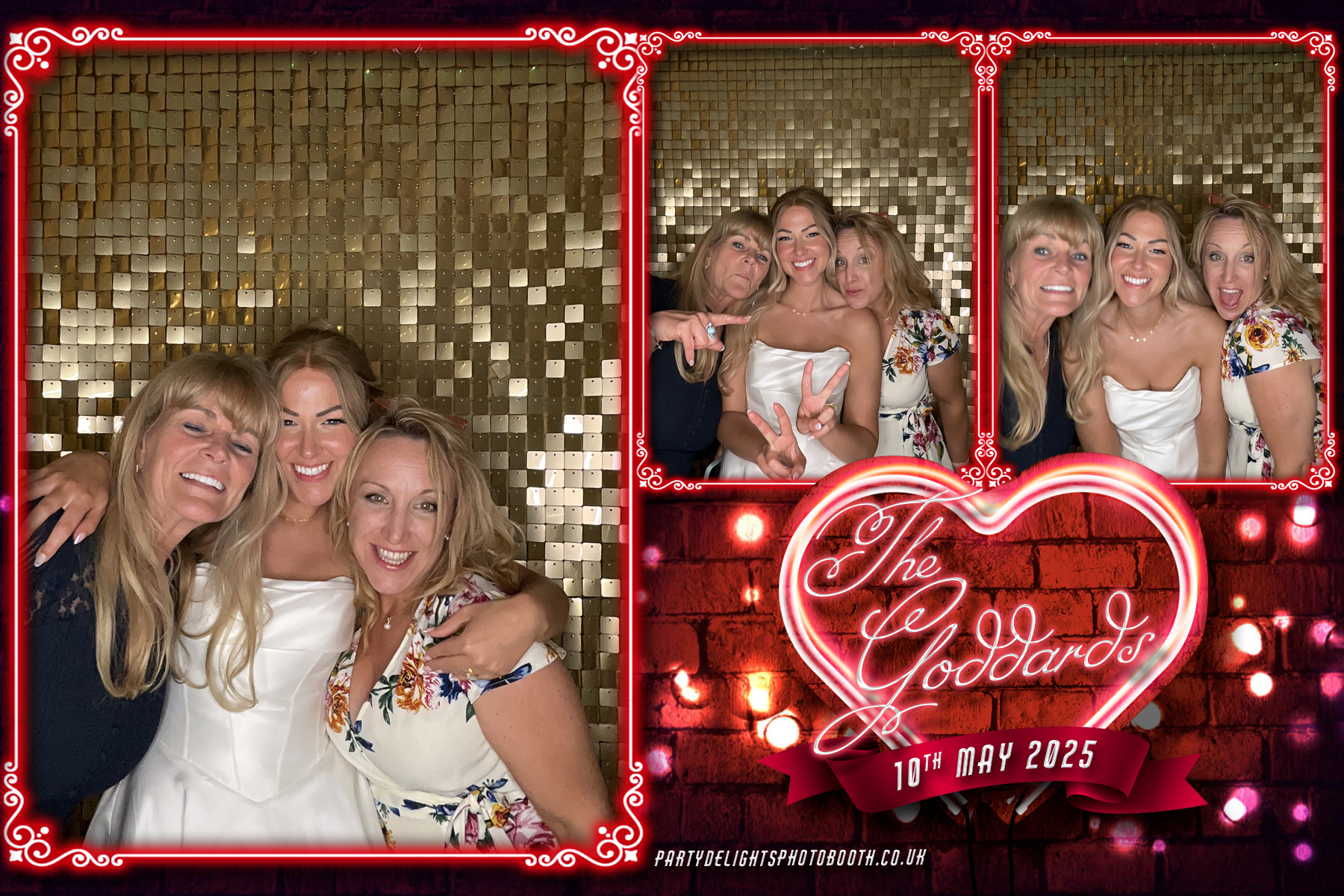 The Goddard Wedding | View more photos from the event at gallery.partydelightsphotobooth.co.uk/u/PartyDelightsPhotoBooth/The-Goddard-Wedding