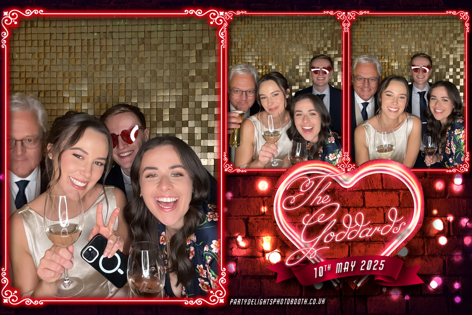 The Goddard Wedding | View more photos from the event at gallery.partydelightsphotobooth.co.uk/u/PartyDelightsPhotoBooth/The-Goddard-Wedding
