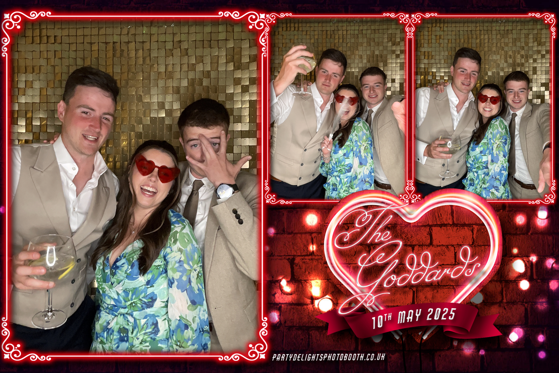 The Goddard Wedding | View more photos from the event at gallery.partydelightsphotobooth.co.uk/u/PartyDelightsPhotoBooth/The-Goddard-Wedding