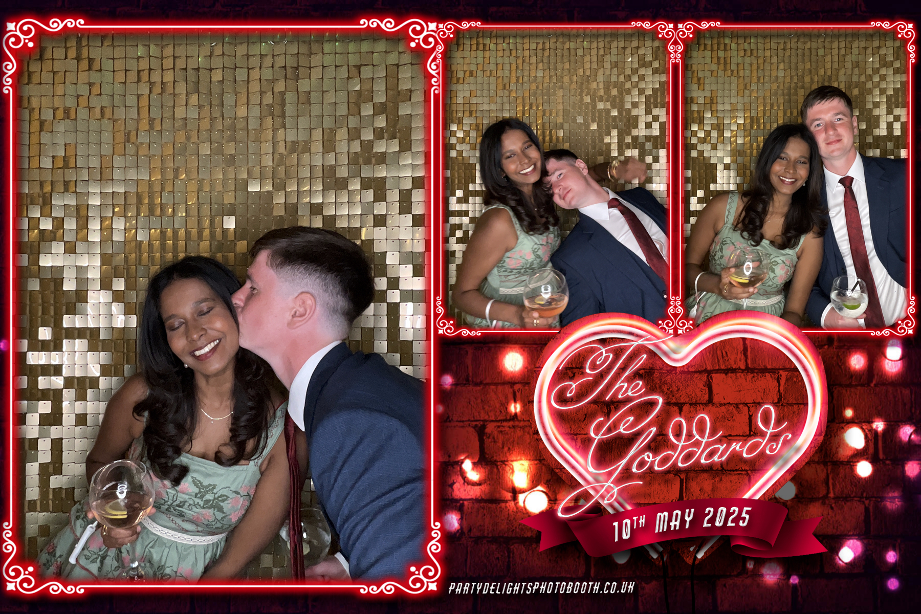 The Goddard Wedding | View more photos from the event at gallery.partydelightsphotobooth.co.uk/u/PartyDelightsPhotoBooth/The-Goddard-Wedding