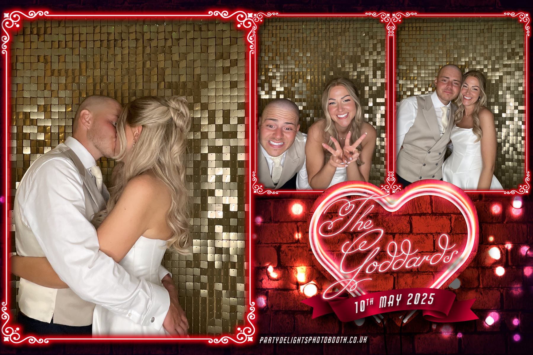 The Goddard Wedding | View more photos from the event at gallery.partydelightsphotobooth.co.uk/u/PartyDelightsPhotoBooth/The-Goddard-Wedding