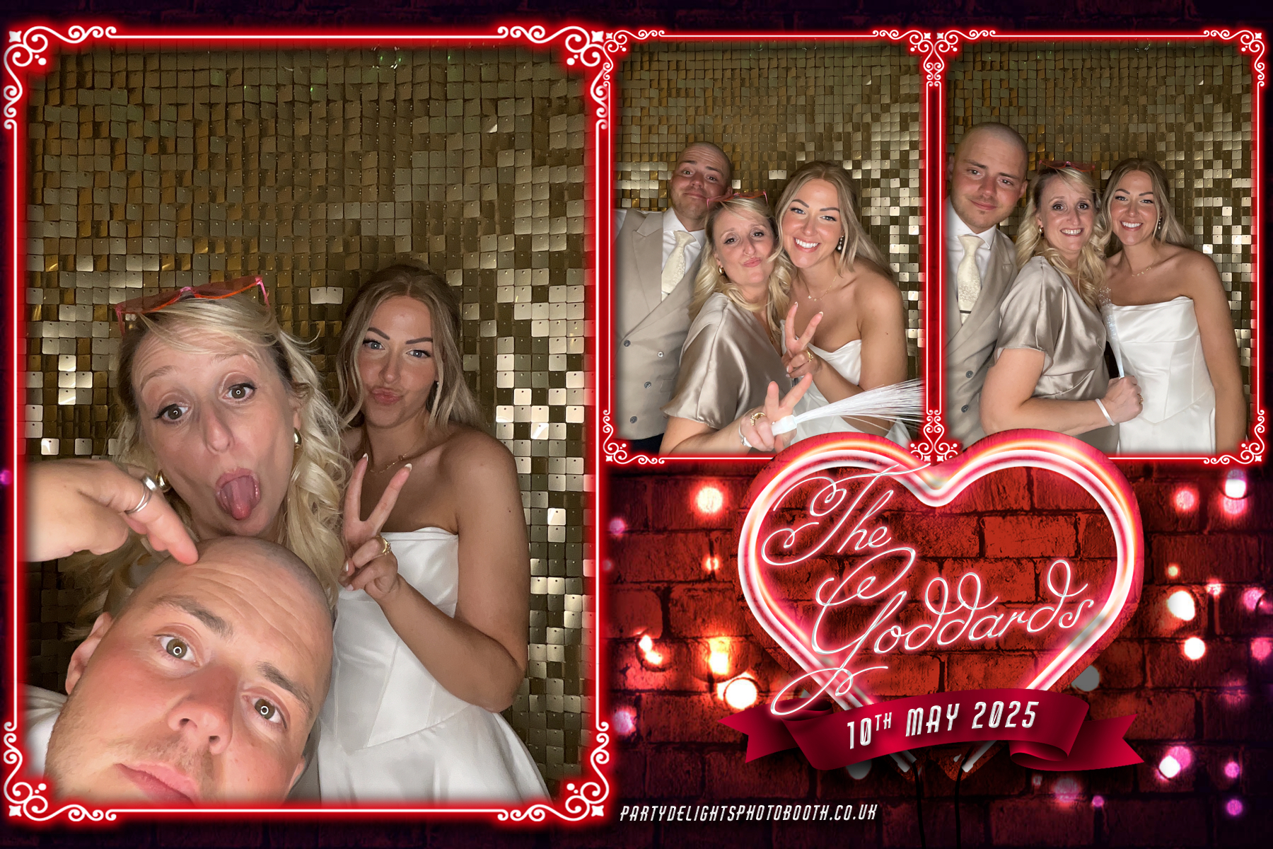 The Goddard Wedding | View more photos from the event at gallery.partydelightsphotobooth.co.uk/u/PartyDelightsPhotoBooth/The-Goddard-Wedding