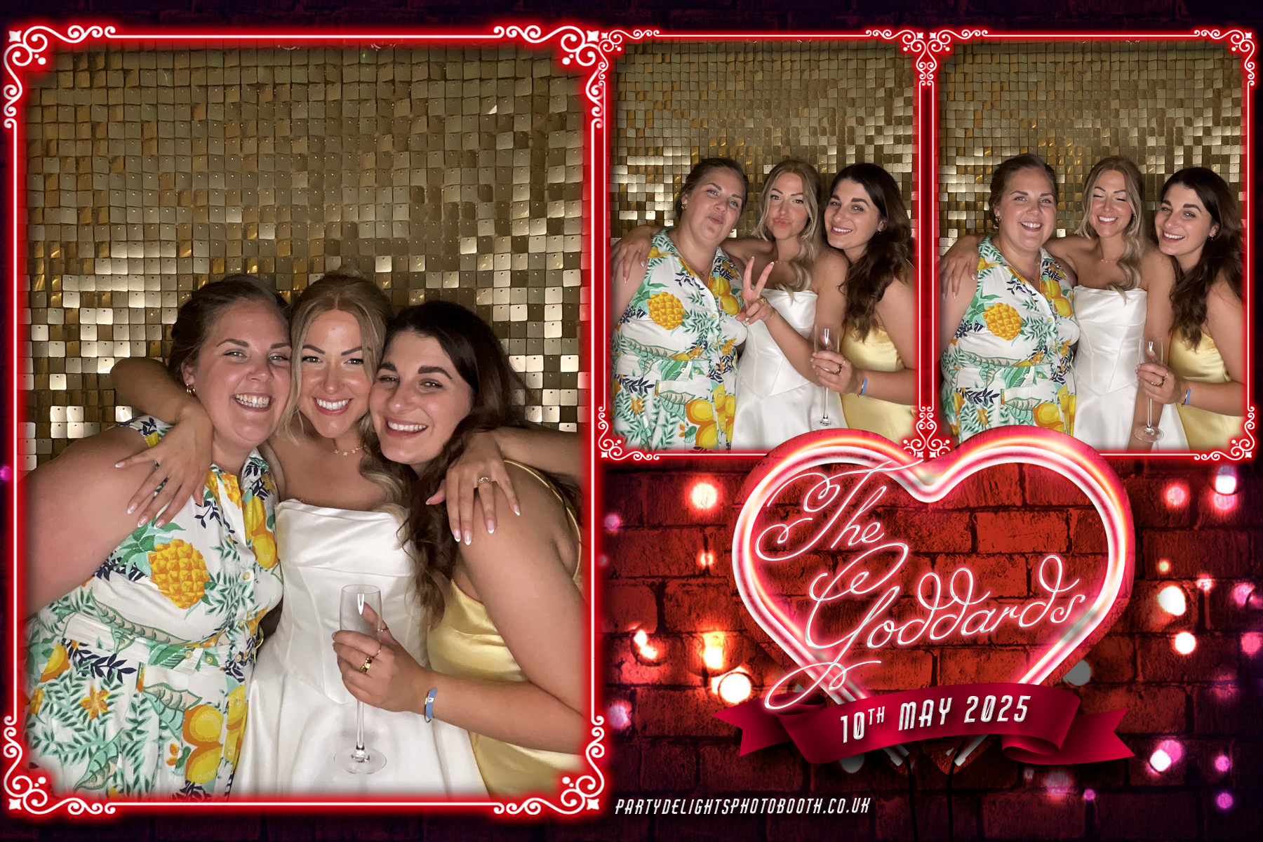 The Goddard Wedding | View more photos from the event at gallery.partydelightsphotobooth.co.uk/u/PartyDelightsPhotoBooth/The-Goddard-Wedding