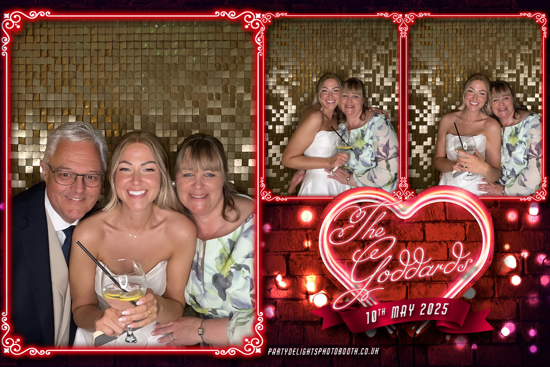 The Goddard Wedding | View more photos from the event at gallery.partydelightsphotobooth.co.uk/u/PartyDelightsPhotoBooth/The-Goddard-Wedding