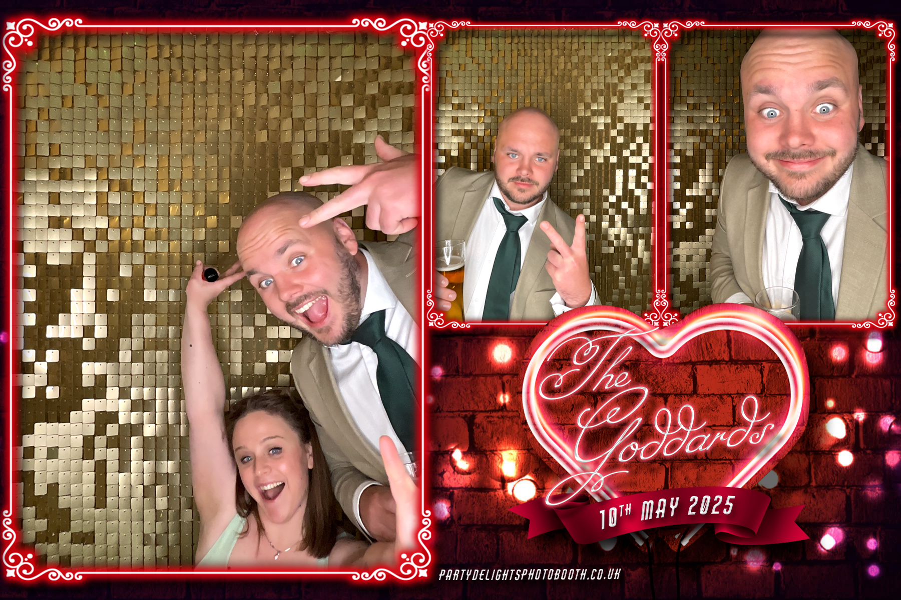 The Goddard Wedding | View more photos from the event at gallery.partydelightsphotobooth.co.uk/u/PartyDelightsPhotoBooth/The-Goddard-Wedding