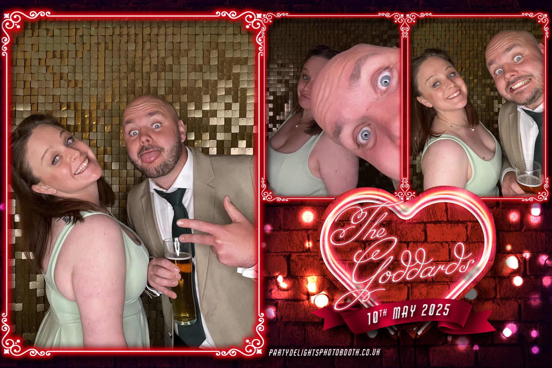 The Goddard Wedding | View more photos from the event at gallery.partydelightsphotobooth.co.uk/u/PartyDelightsPhotoBooth/The-Goddard-Wedding