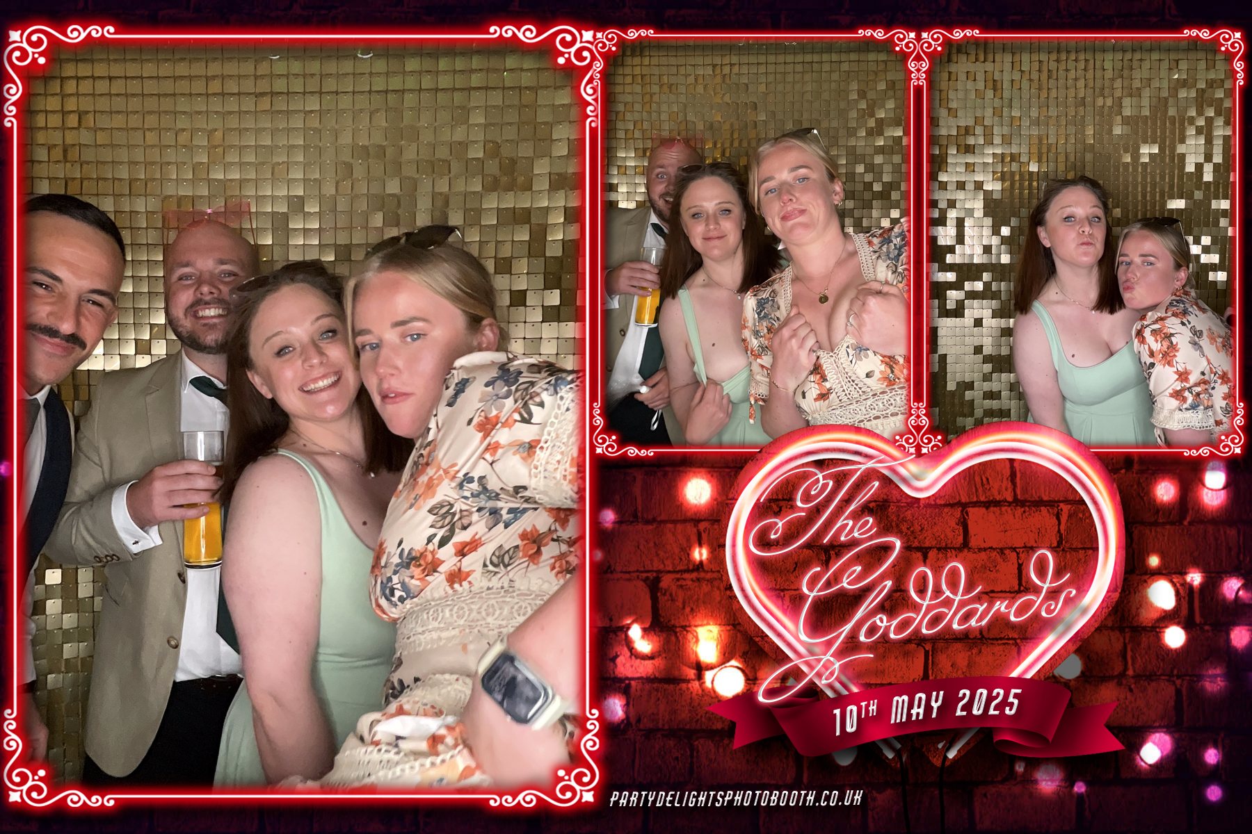 The Goddard Wedding | View more photos from the event at gallery.partydelightsphotobooth.co.uk/u/PartyDelightsPhotoBooth/The-Goddard-Wedding