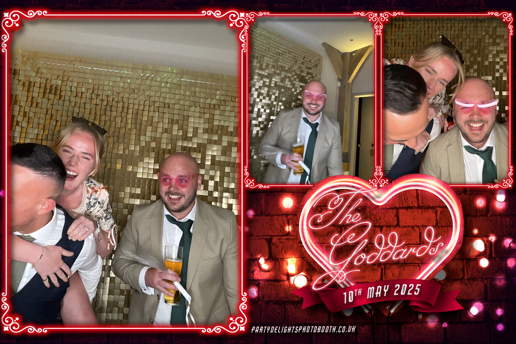 The Goddard Wedding | View more photos from the event at gallery.partydelightsphotobooth.co.uk/u/PartyDelightsPhotoBooth/The-Goddard-Wedding