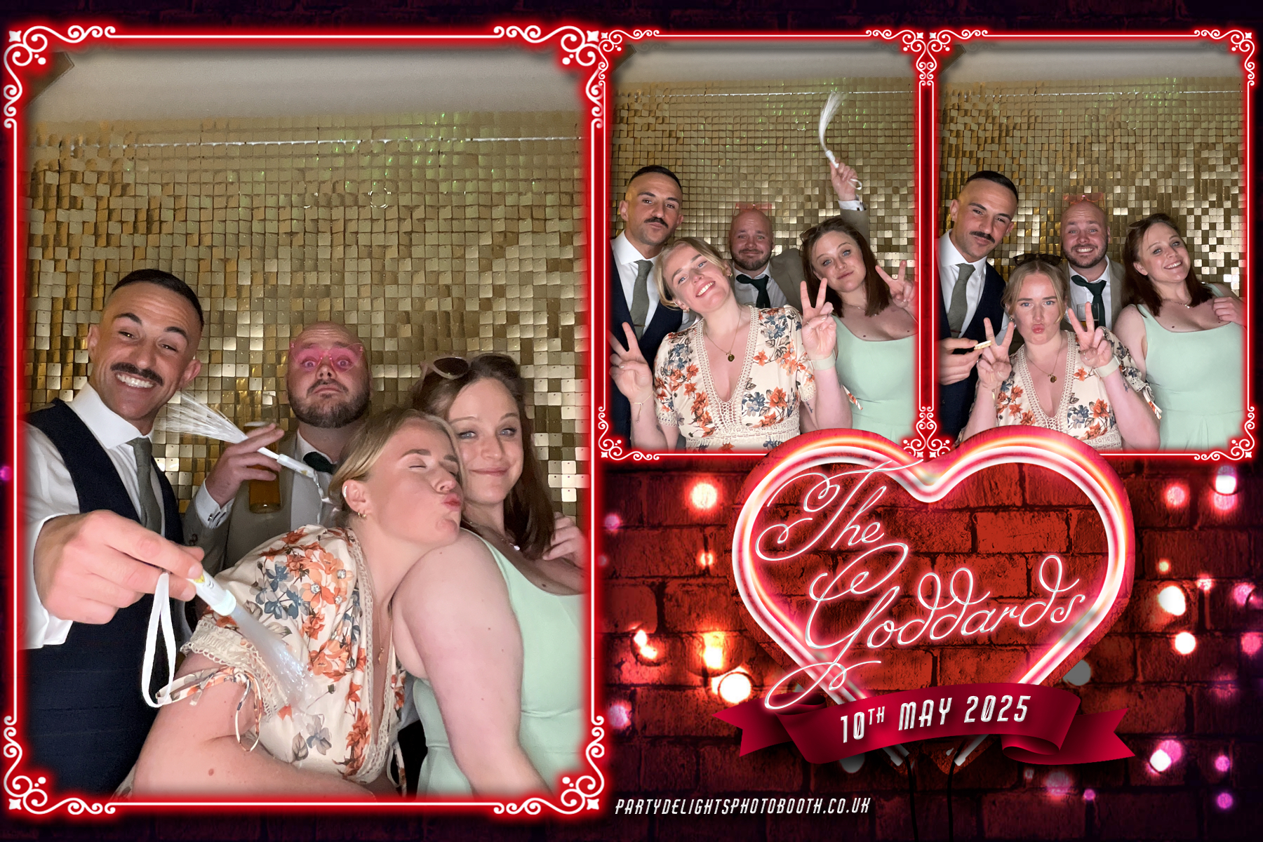 The Goddard Wedding | View more photos from the event at gallery.partydelightsphotobooth.co.uk/u/PartyDelightsPhotoBooth/The-Goddard-Wedding