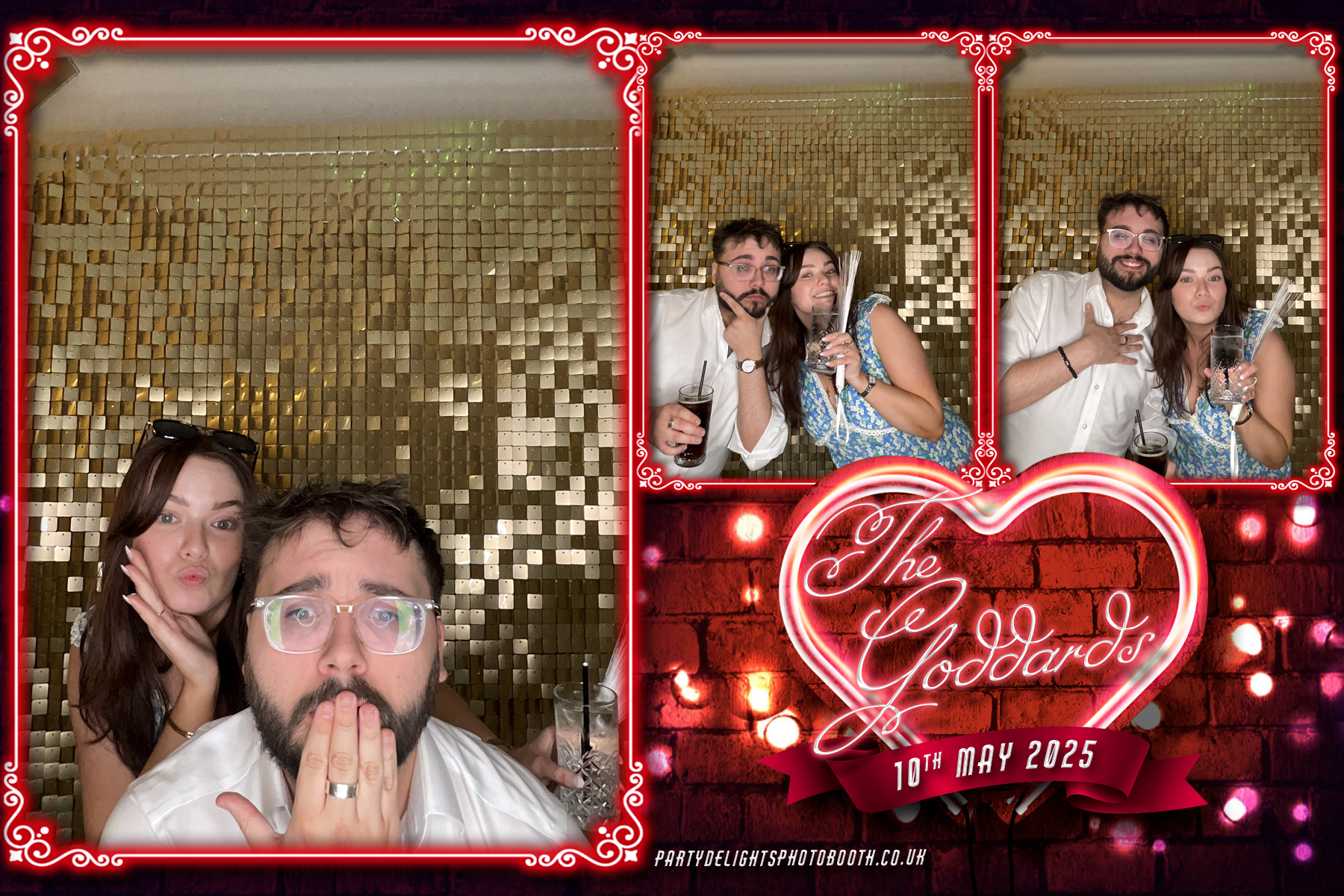 The Goddard Wedding | View more photos from the event at gallery.partydelightsphotobooth.co.uk/u/PartyDelightsPhotoBooth/The-Goddard-Wedding