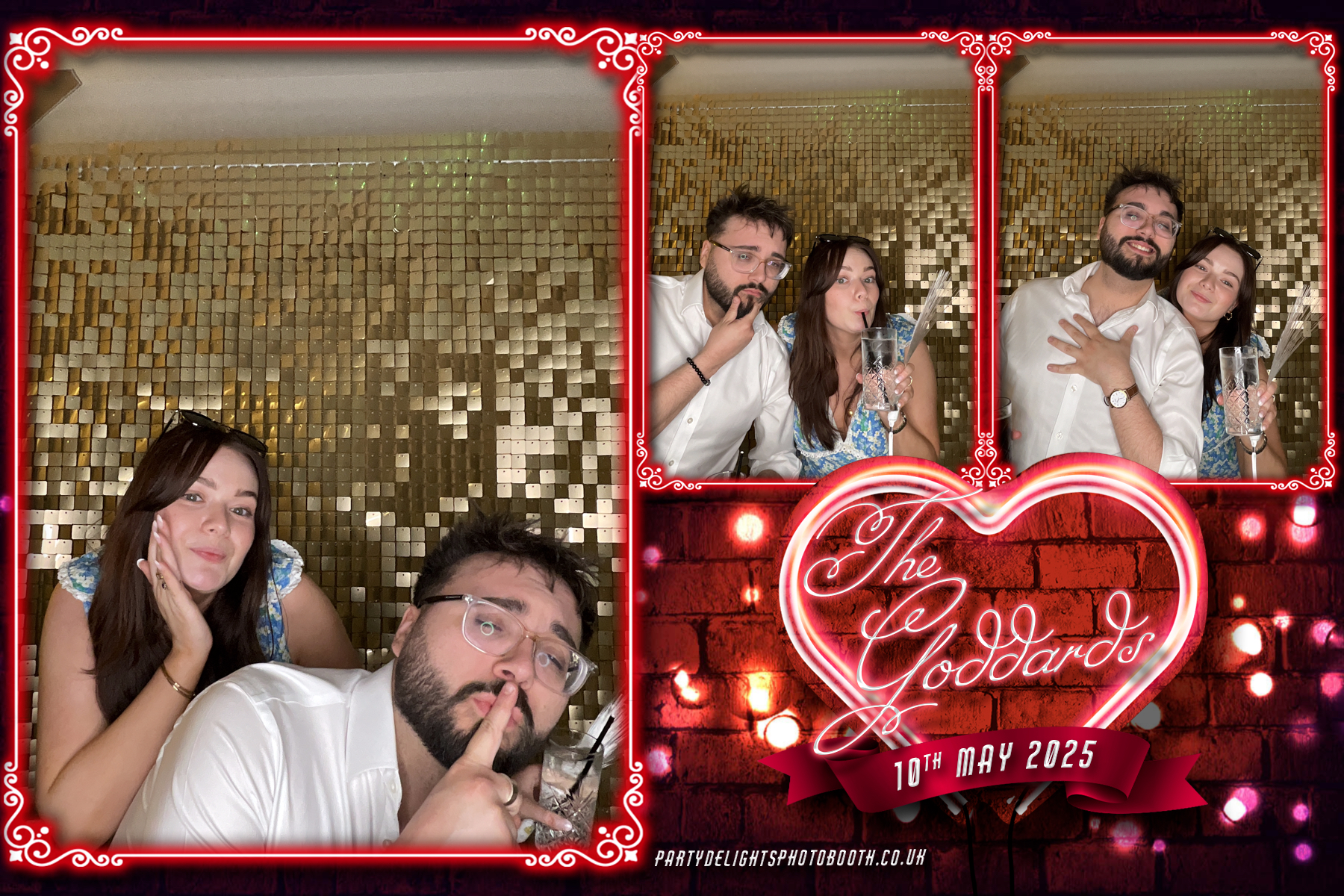 The Goddard Wedding | View more photos from the event at gallery.partydelightsphotobooth.co.uk/u/PartyDelightsPhotoBooth/The-Goddard-Wedding
