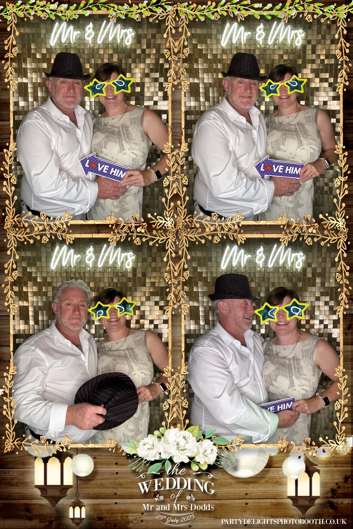 The wedding of Mr and Mrs Dodds | View more photos from the event at gallery.partydelightsphotobooth.co.uk/u/PartyDelightsPhotoBooth/The-wedding-of-Mr-and-Mrs-Dodds