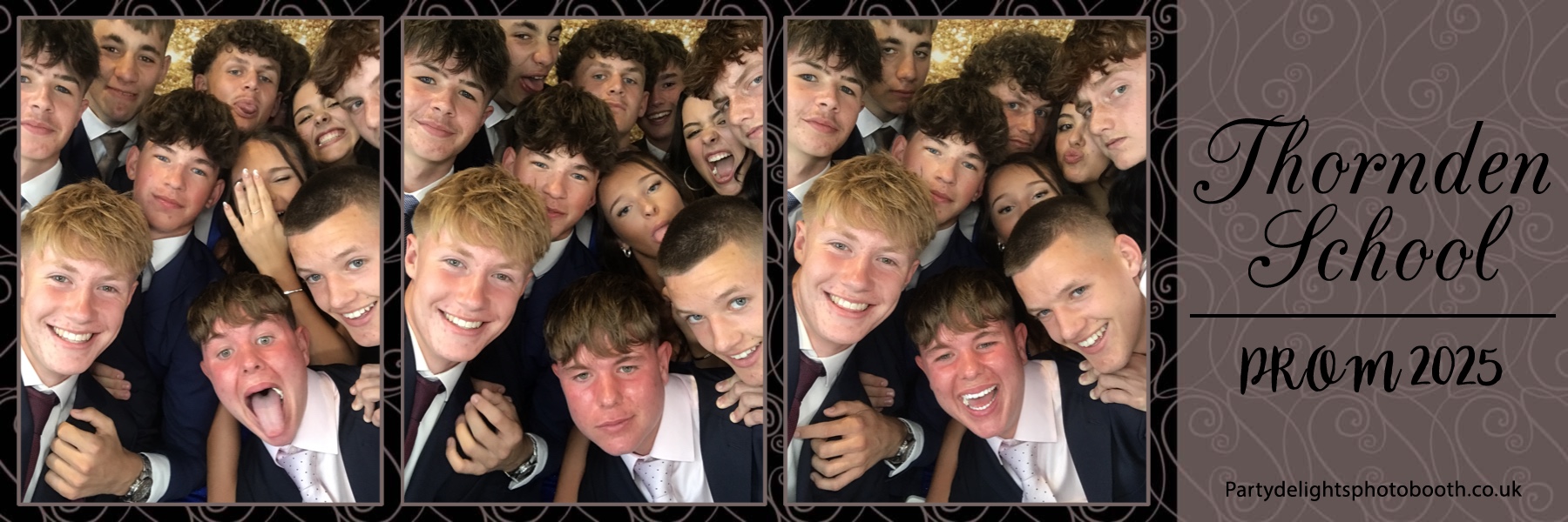 Thornden School Prom 2025 | View more photos from the event at gallery.partydelightsphotobooth.co.uk/u/PartyDelightsPhotoBooth/Thornden-School-Prom-2025