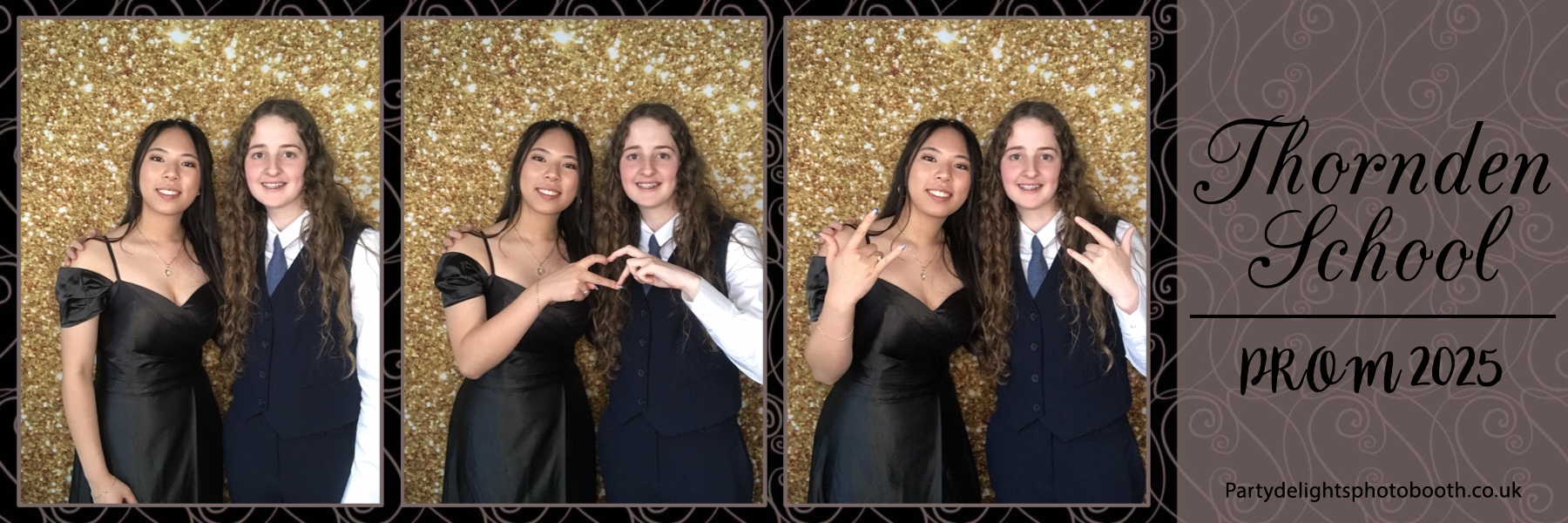 Thornden School Prom 2025 | View more photos from the event at gallery.partydelightsphotobooth.co.uk/u/PartyDelightsPhotoBooth/Thornden-School-Prom-2025