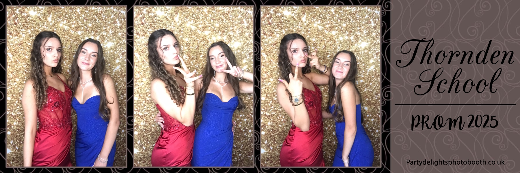 Thornden School Prom 2025 | View more photos from the event at gallery.partydelightsphotobooth.co.uk/u/PartyDelightsPhotoBooth/Thornden-School-Prom-2025