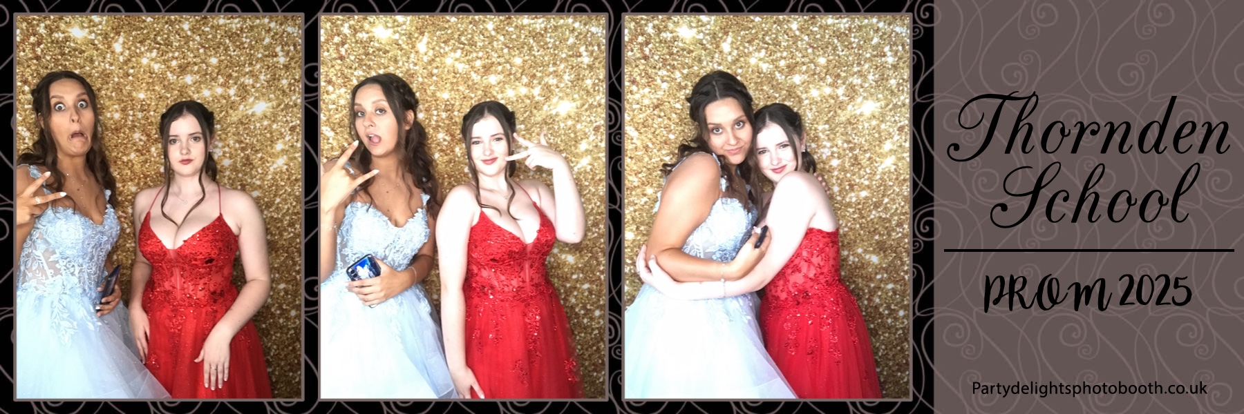 Thornden School Prom 2025 | View more photos from the event at gallery.partydelightsphotobooth.co.uk/u/PartyDelightsPhotoBooth/Thornden-School-Prom-2025