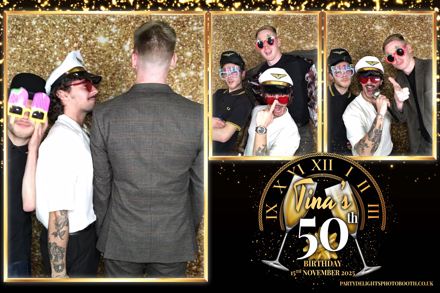 Tina's 50th birthday Bash | View more photos from the event at gallery.partydelightsphotobooth.co.uk/u/PartyDelightsPhotoBooth/Tinas-50th-birthday-Bash