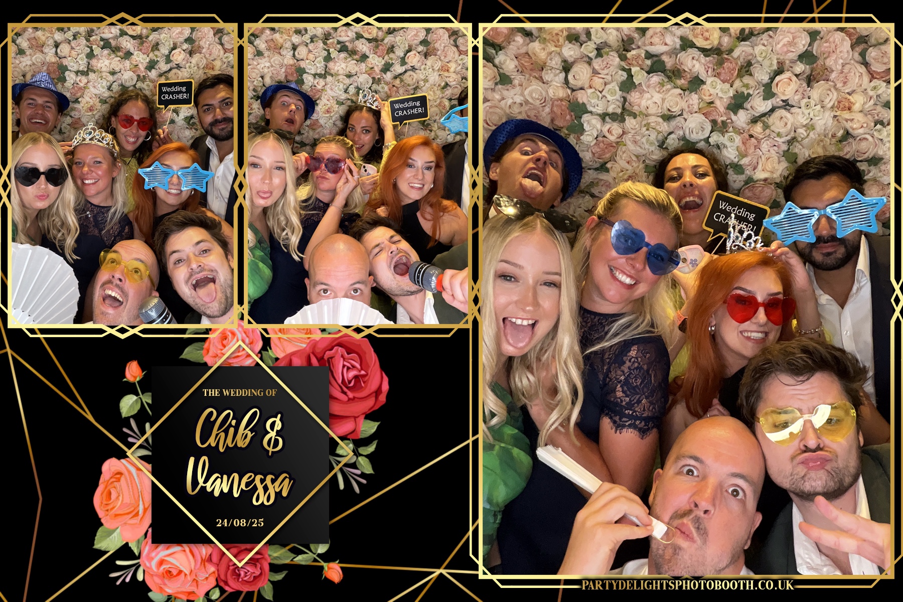 Vanessa and Chib's Wedding | View more photos from the event at gallery.partydelightsphotobooth.co.uk/u/PartyDelightsPhotoBooth/Vanessa-and-Chibs-Wedding