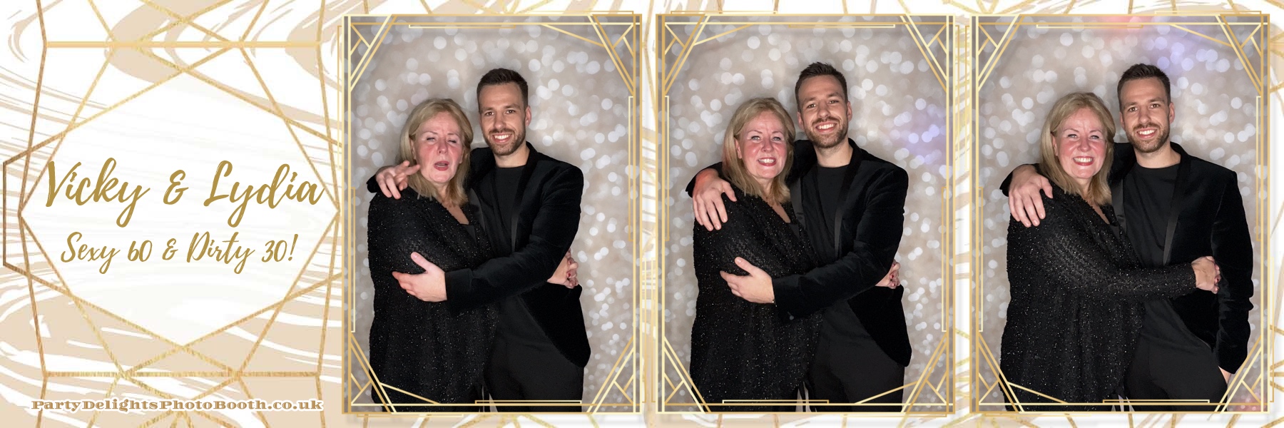 Vicky & Lydia 60th & 30th Birthday Party | View more photos from the event at gallery.partydelightsphotobooth.co.uk/u/PartyDelightsPhotoBooth/Vicky-Lydia-60th-30th-Birthday-Party