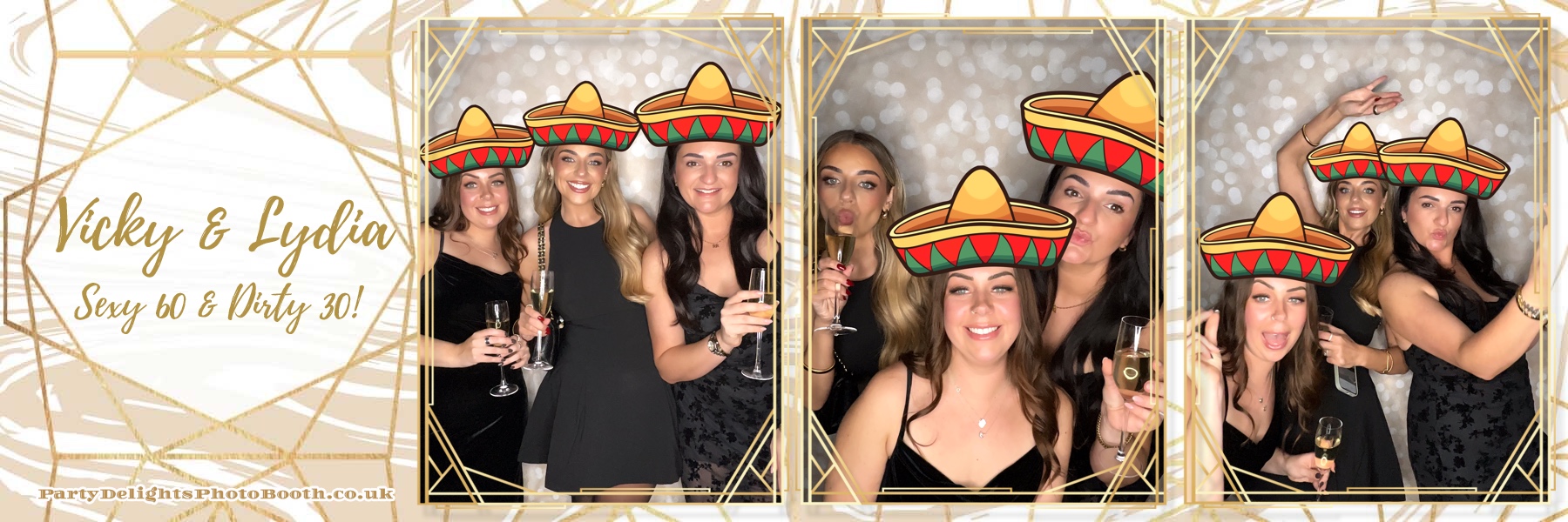 Vicky & Lydia 60th & 30th Birthday Party | View more photos from the event at gallery.partydelightsphotobooth.co.uk/u/PartyDelightsPhotoBooth/Vicky-Lydia-60th-30th-Birthday-Party
