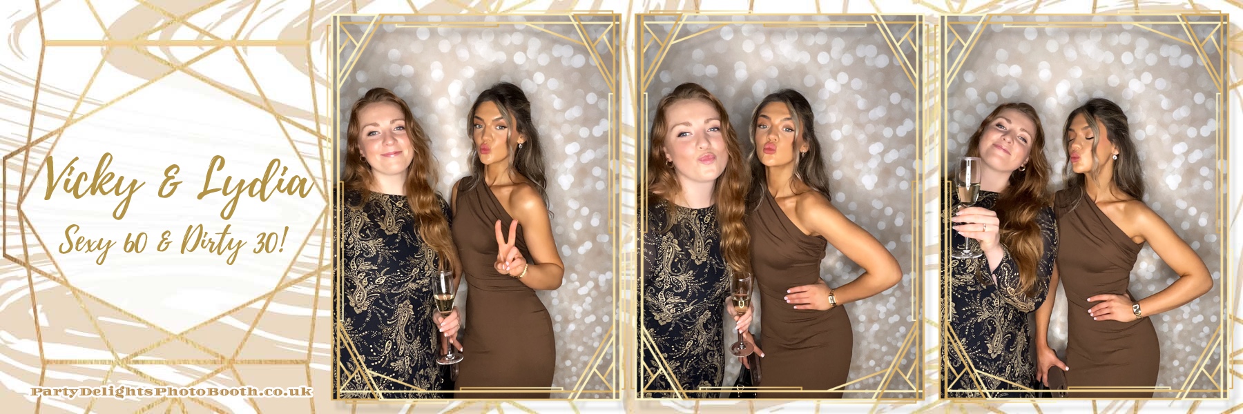 Vicky & Lydia 60th & 30th Birthday Party | View more photos from the event at gallery.partydelightsphotobooth.co.uk/u/PartyDelightsPhotoBooth/Vicky-Lydia-60th-30th-Birthday-Party