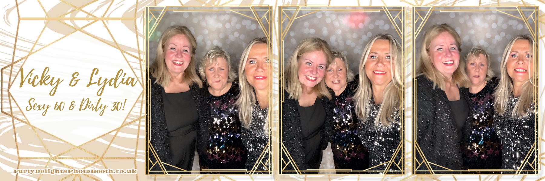 Vicky & Lydia 60th & 30th Birthday Party | View more photos from the event at gallery.partydelightsphotobooth.co.uk/u/PartyDelightsPhotoBooth/Vicky-Lydia-60th-30th-Birthday-Party