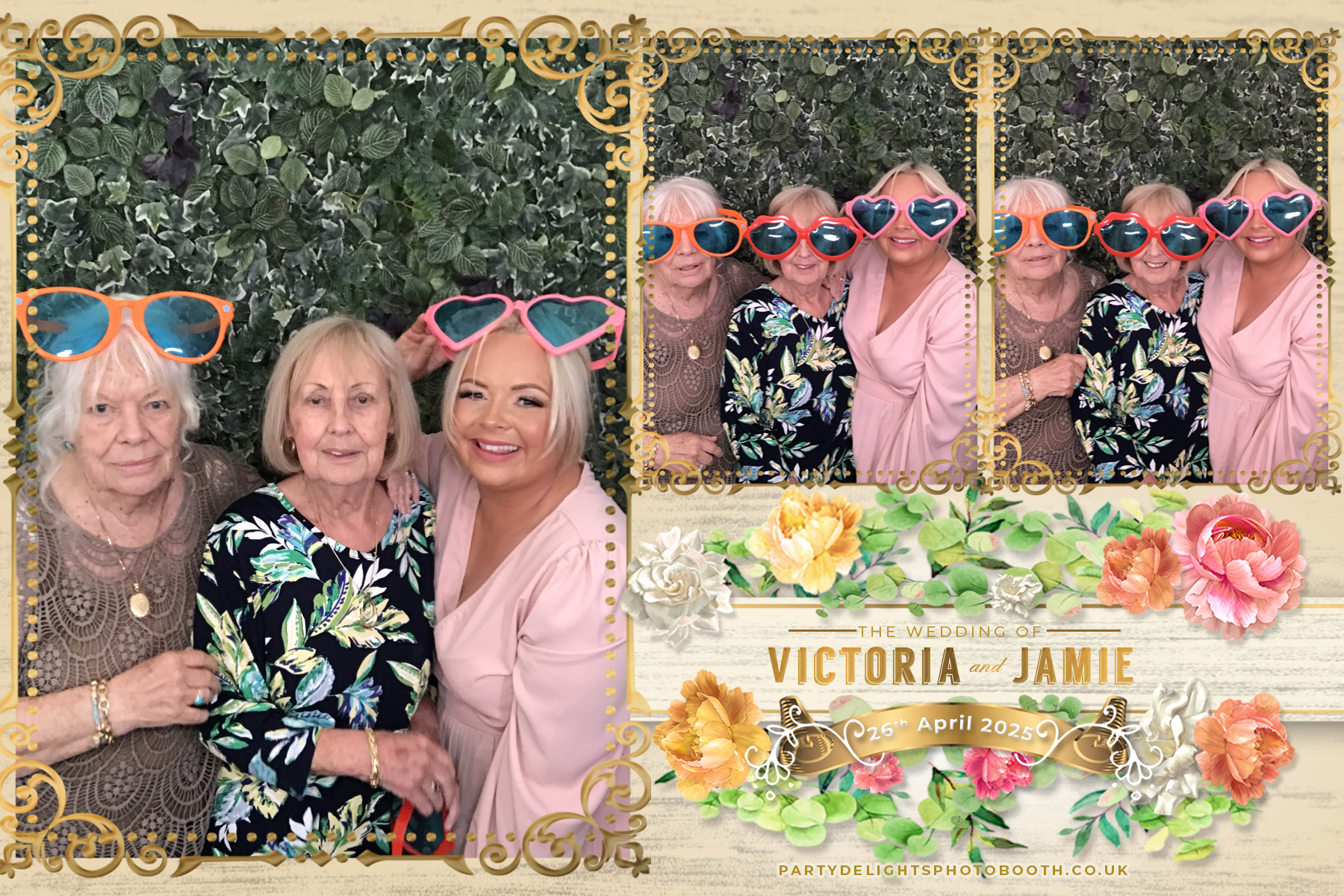 Victoria and Jamie’s wedding | View more photos from the event at gallery.partydelightsphotobooth.co.uk/u/PartyDelightsPhotoBooth/Victoria-and-Jamie’s-wedding