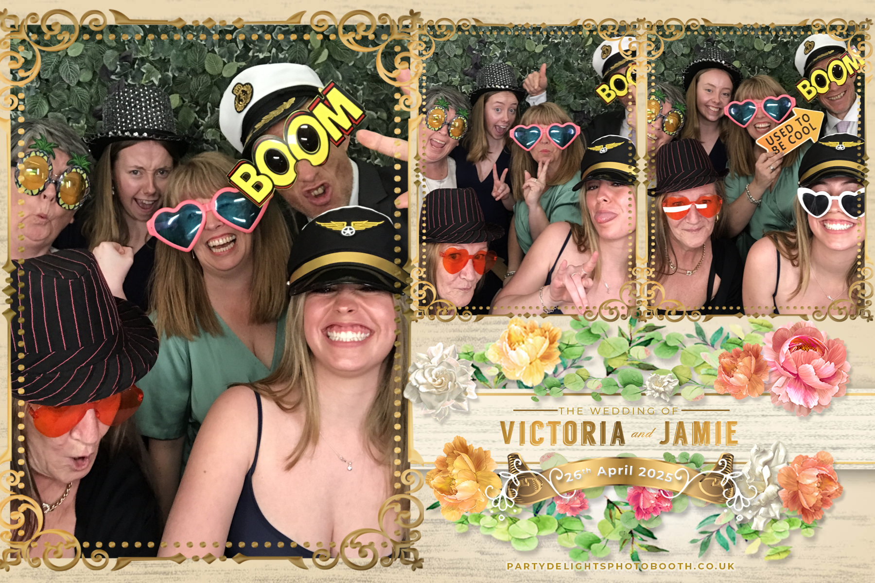Victoria and Jamie’s wedding | View more photos from the event at gallery.partydelightsphotobooth.co.uk/u/PartyDelightsPhotoBooth/Victoria-and-Jamie’s-wedding