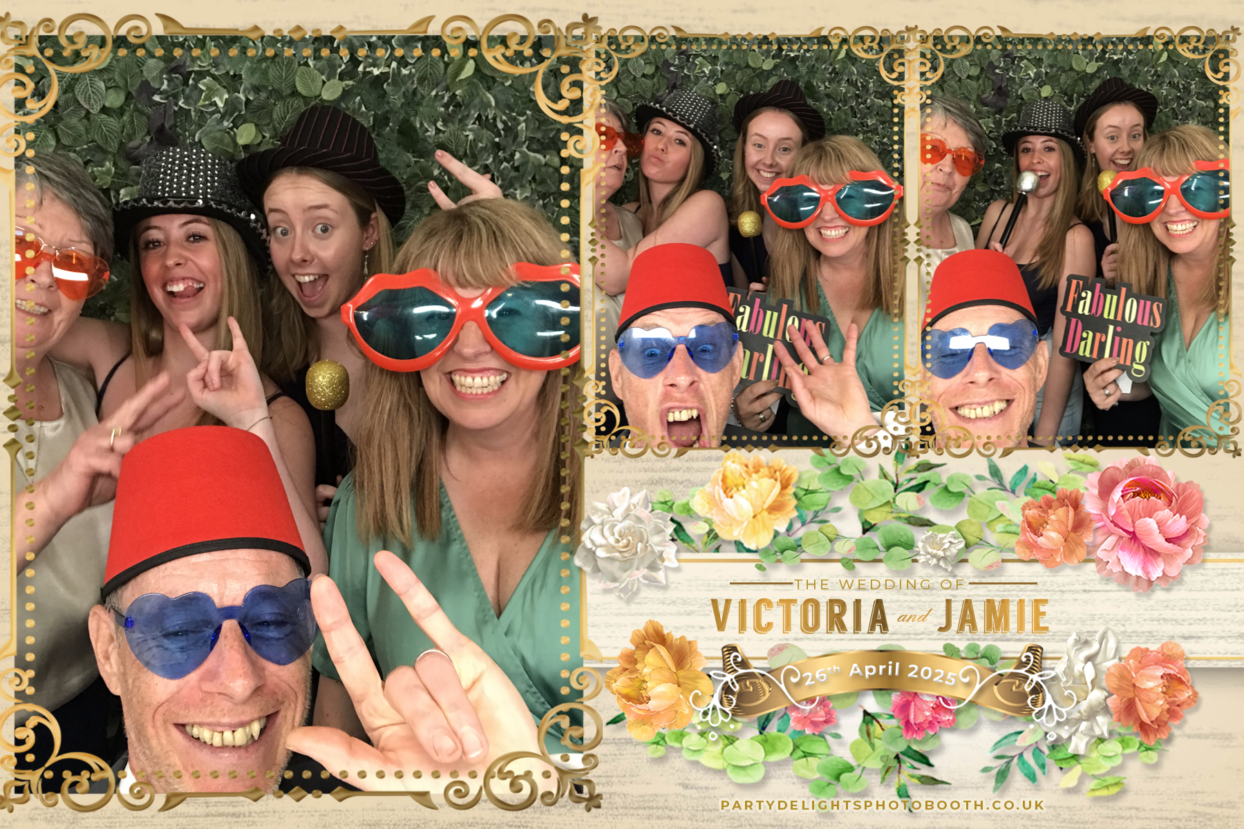 Victoria and Jamie’s wedding | View more photos from the event at gallery.partydelightsphotobooth.co.uk/u/PartyDelightsPhotoBooth/Victoria-and-Jamie’s-wedding