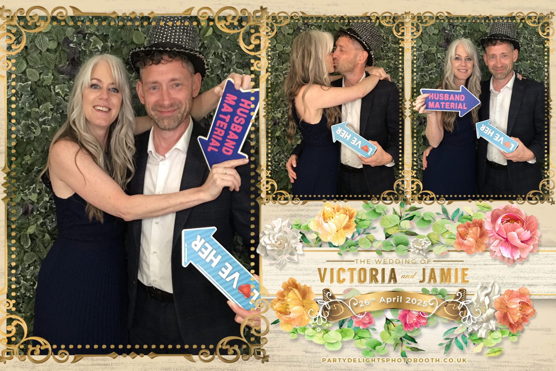 Victoria and Jamie’s wedding | View more photos from the event at gallery.partydelightsphotobooth.co.uk/u/PartyDelightsPhotoBooth/Victoria-and-Jamie’s-wedding