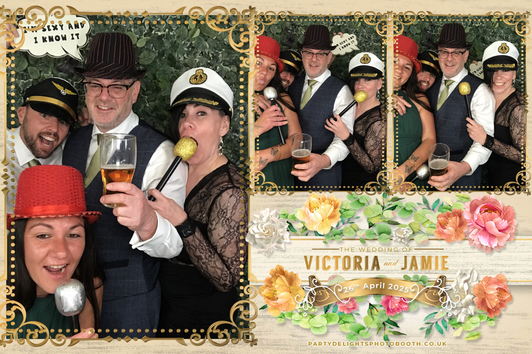 Victoria and Jamie’s wedding | View more photos from the event at gallery.partydelightsphotobooth.co.uk/u/PartyDelightsPhotoBooth/Victoria-and-Jamie’s-wedding