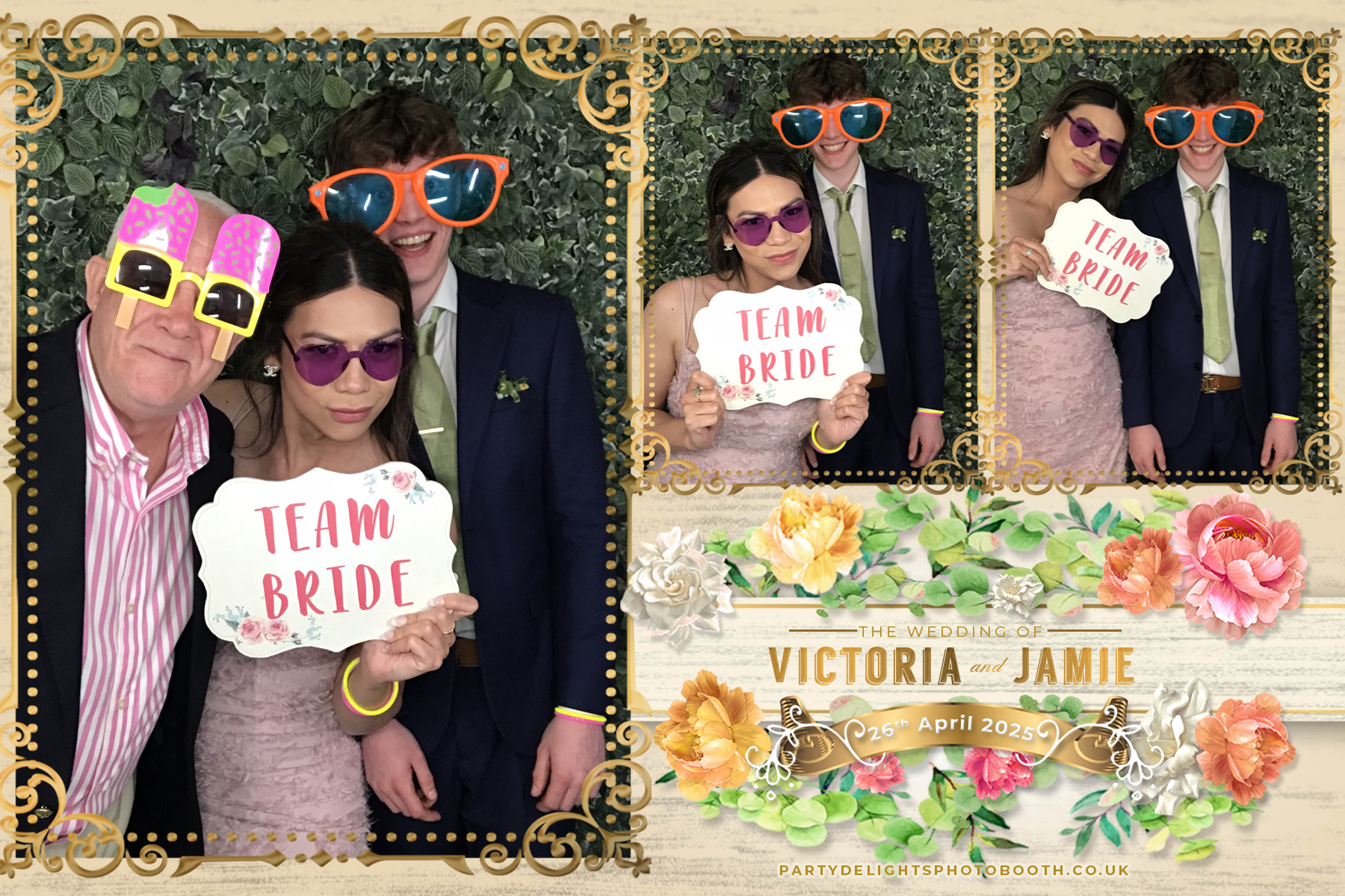 Victoria and Jamie’s wedding | View more photos from the event at gallery.partydelightsphotobooth.co.uk/u/PartyDelightsPhotoBooth/Victoria-and-Jamie’s-wedding