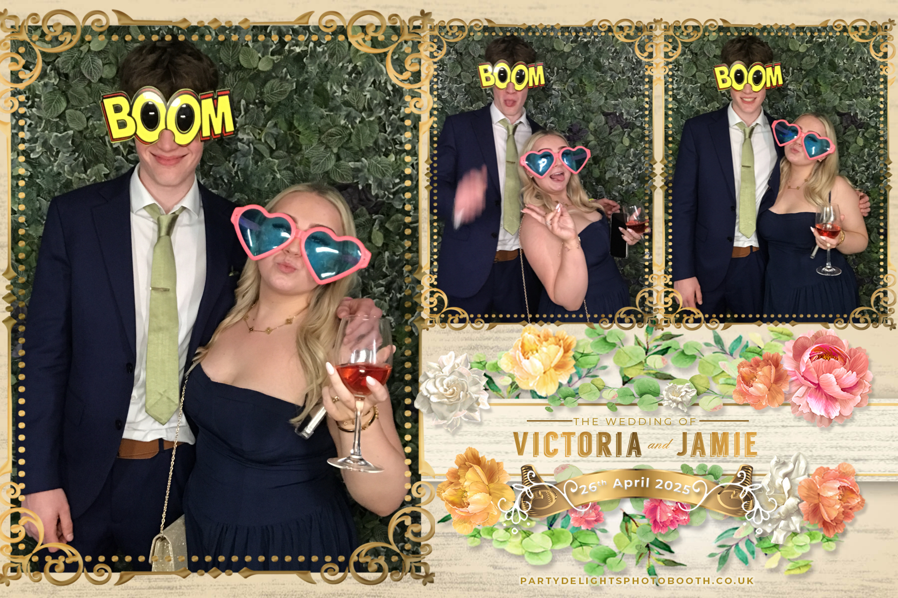 Victoria and Jamie’s wedding | View more photos from the event at gallery.partydelightsphotobooth.co.uk/u/PartyDelightsPhotoBooth/Victoria-and-Jamie’s-wedding