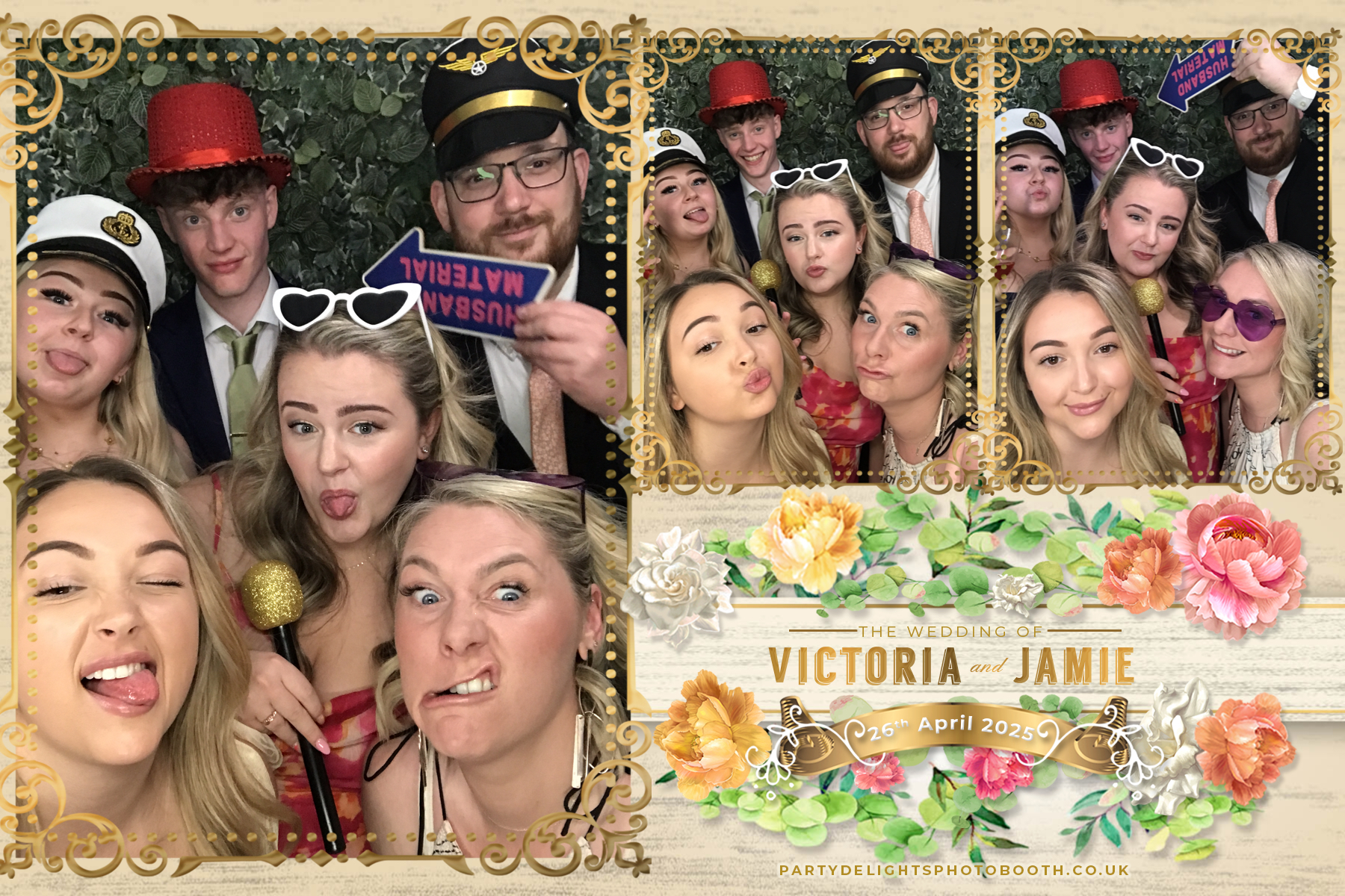 Victoria and Jamie’s wedding | View more photos from the event at gallery.partydelightsphotobooth.co.uk/u/PartyDelightsPhotoBooth/Victoria-and-Jamie’s-wedding