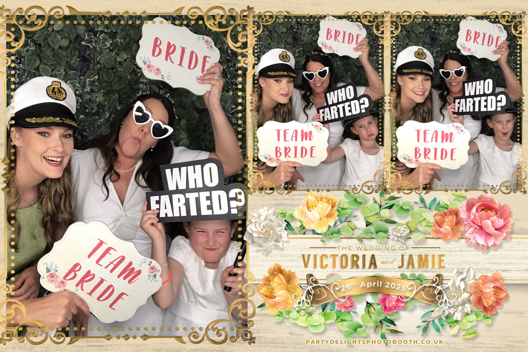 Victoria and Jamie’s wedding | View more photos from the event at gallery.partydelightsphotobooth.co.uk/u/PartyDelightsPhotoBooth/Victoria-and-Jamie’s-wedding