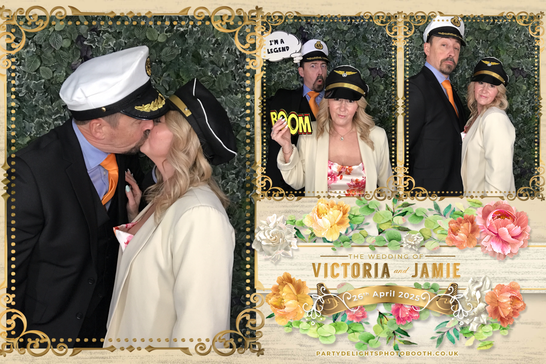 Victoria and Jamie’s wedding | View more photos from the event at gallery.partydelightsphotobooth.co.uk/u/PartyDelightsPhotoBooth/Victoria-and-Jamie’s-wedding
