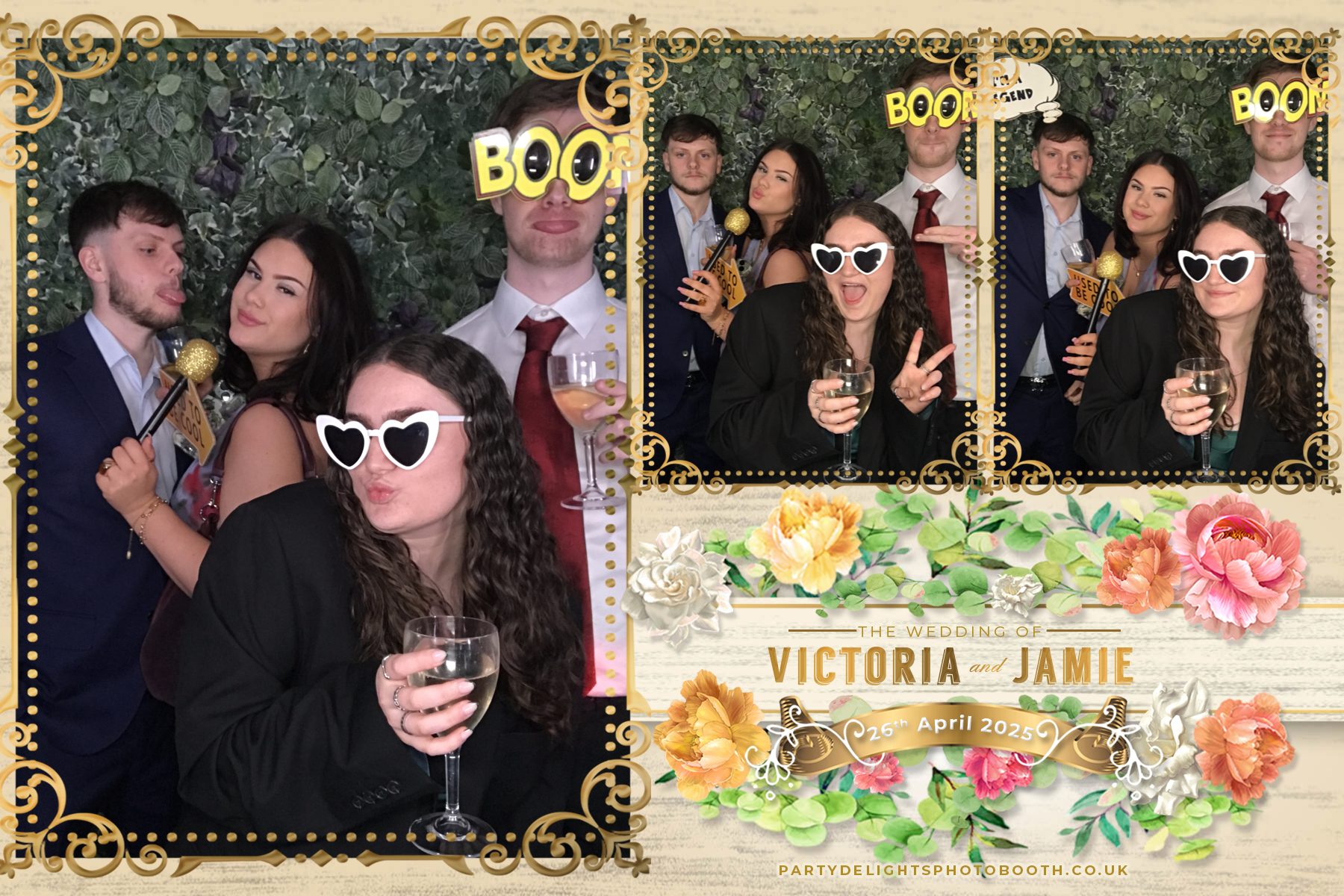Victoria and Jamie’s wedding | View more photos from the event at gallery.partydelightsphotobooth.co.uk/u/PartyDelightsPhotoBooth/Victoria-and-Jamie’s-wedding