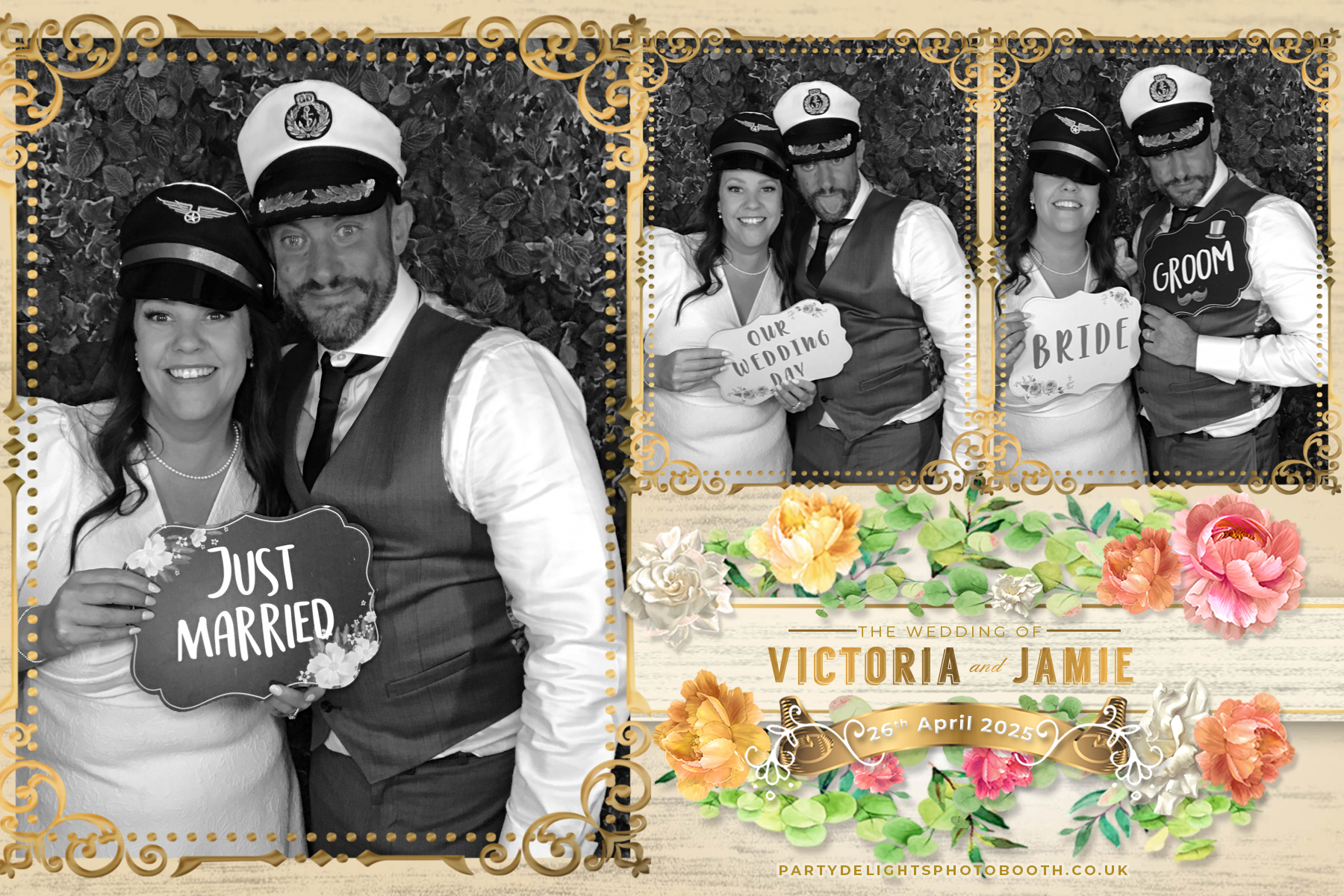 Victoria and Jamie’s wedding | View more photos from the event at gallery.partydelightsphotobooth.co.uk/u/PartyDelightsPhotoBooth/Victoria-and-Jamie’s-wedding