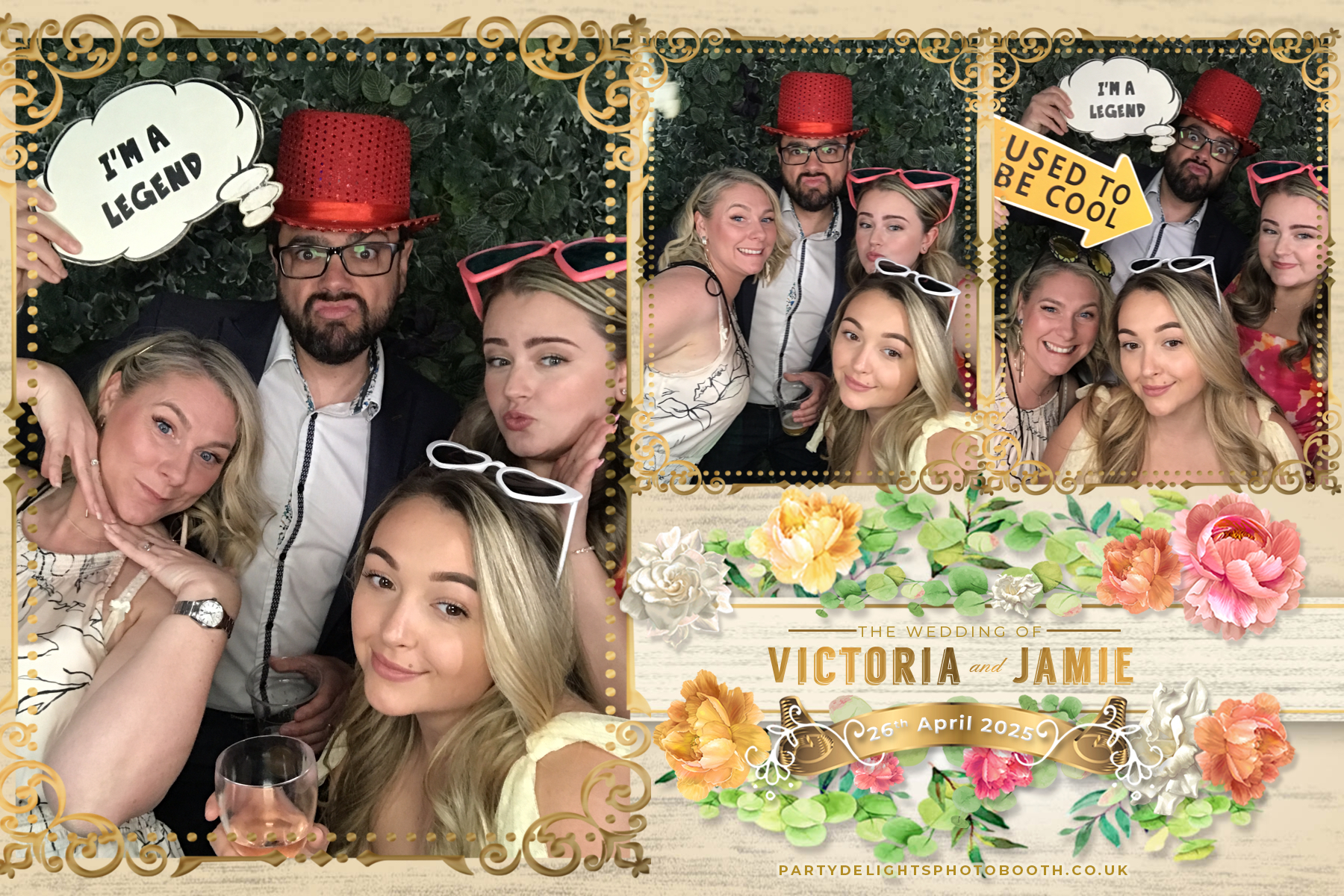 Victoria and Jamie’s wedding | View more photos from the event at gallery.partydelightsphotobooth.co.uk/u/PartyDelightsPhotoBooth/Victoria-and-Jamie’s-wedding