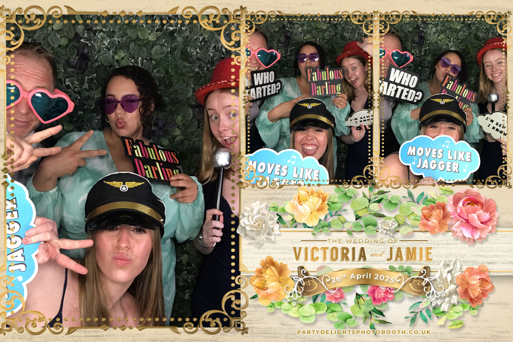 Victoria and Jamie’s wedding | View more photos from the event at gallery.partydelightsphotobooth.co.uk/u/PartyDelightsPhotoBooth/Victoria-and-Jamie’s-wedding