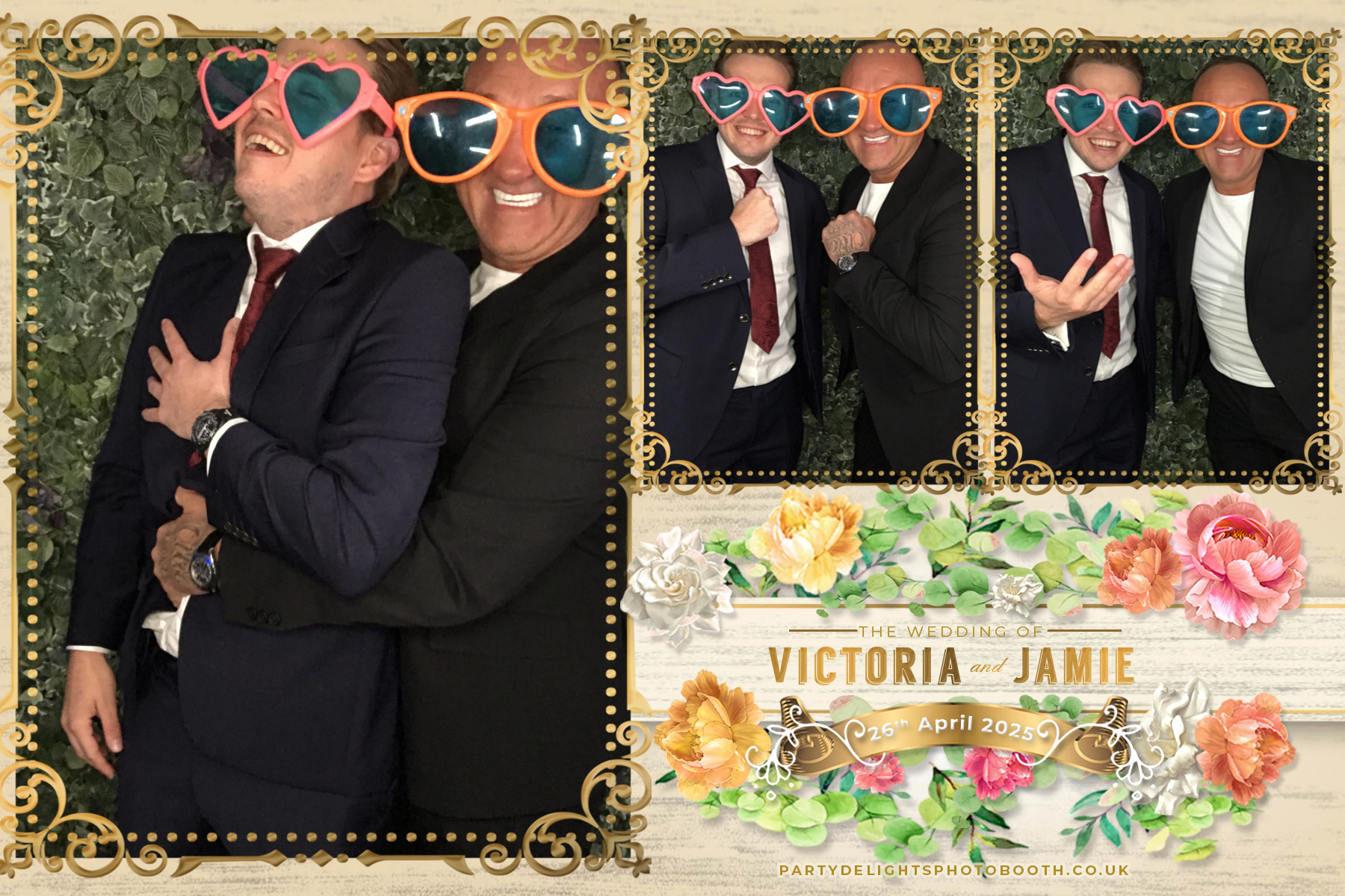 Victoria and Jamie’s wedding | View more photos from the event at gallery.partydelightsphotobooth.co.uk/u/PartyDelightsPhotoBooth/Victoria-and-Jamie’s-wedding