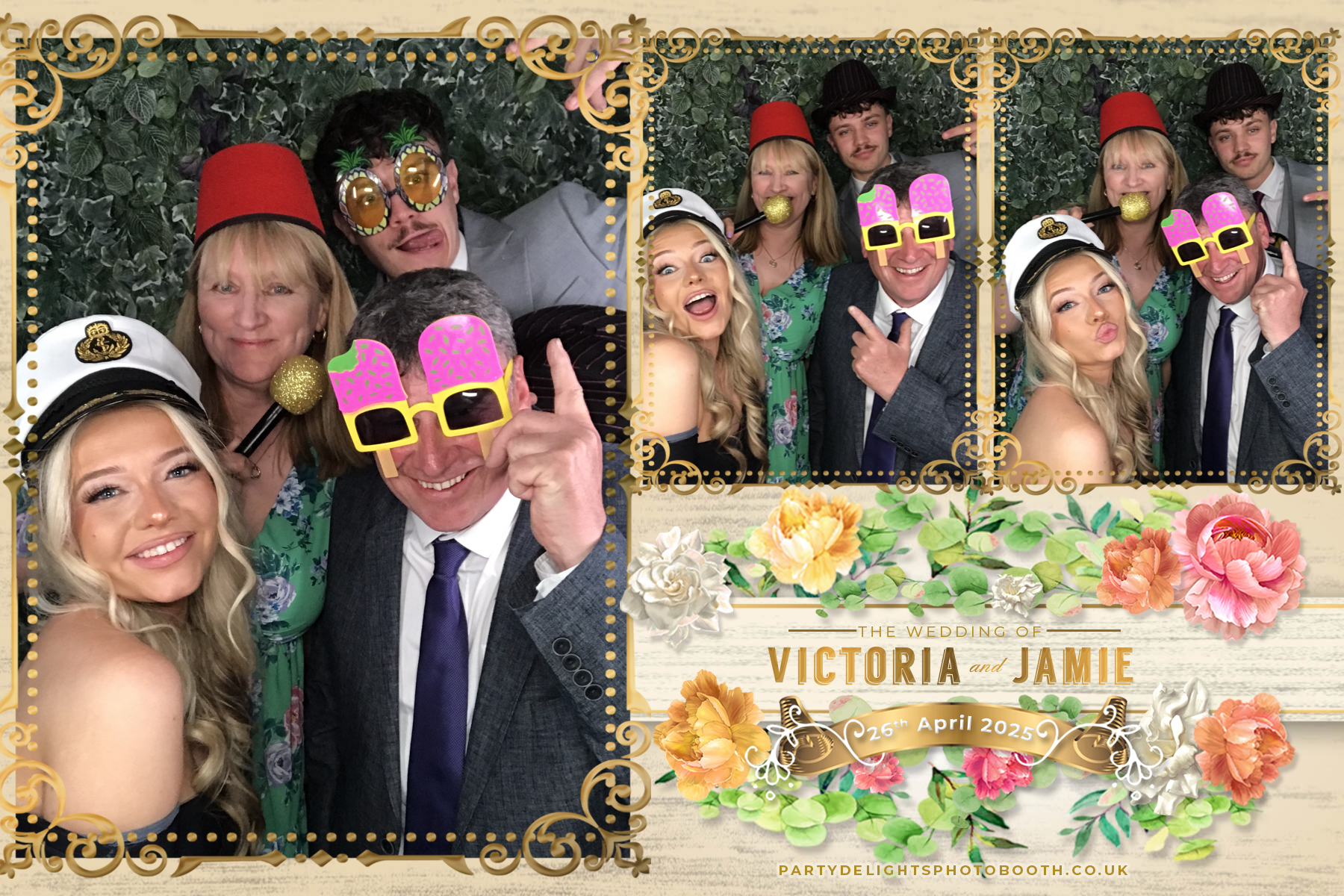 Victoria and Jamie’s wedding | View more photos from the event at gallery.partydelightsphotobooth.co.uk/u/PartyDelightsPhotoBooth/Victoria-and-Jamie’s-wedding