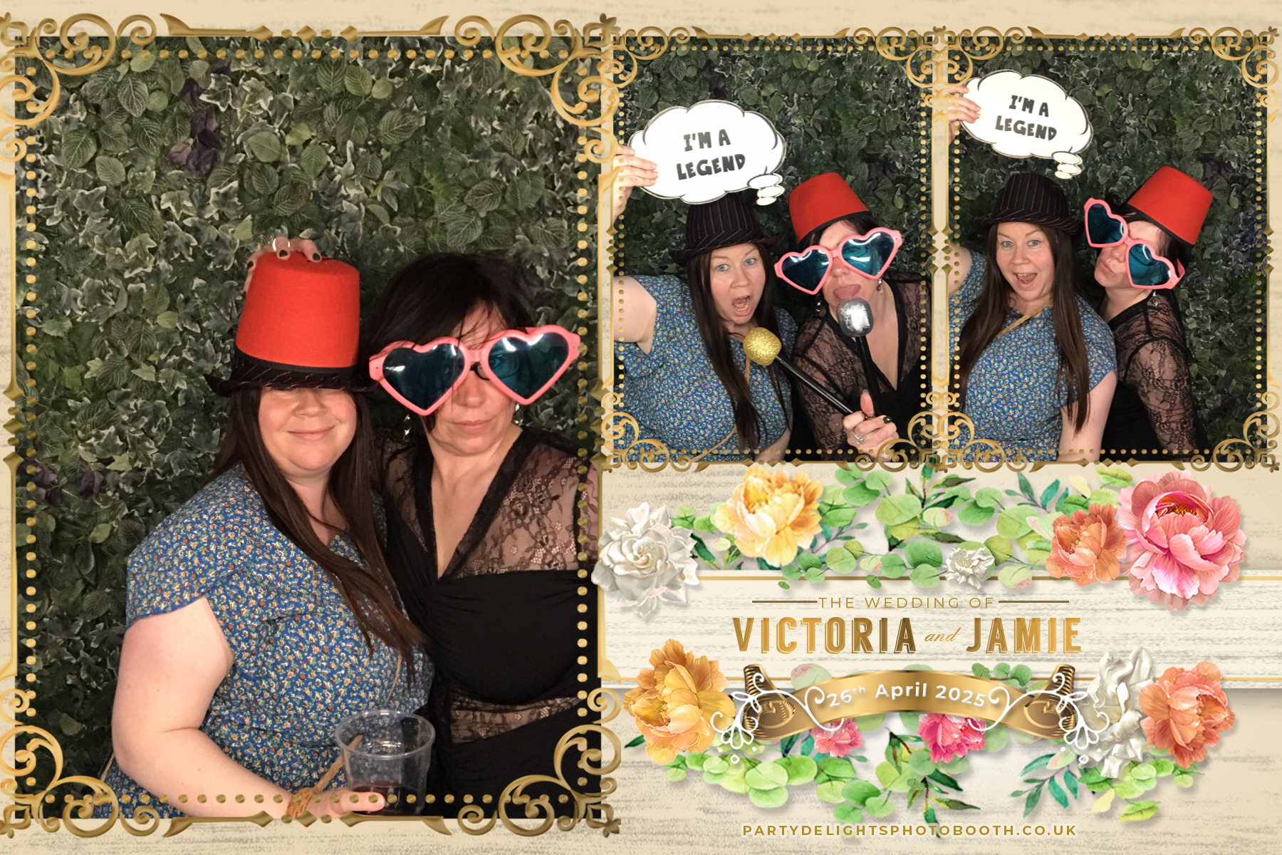 Victoria and Jamie’s wedding | View more photos from the event at gallery.partydelightsphotobooth.co.uk/u/PartyDelightsPhotoBooth/Victoria-and-Jamie’s-wedding