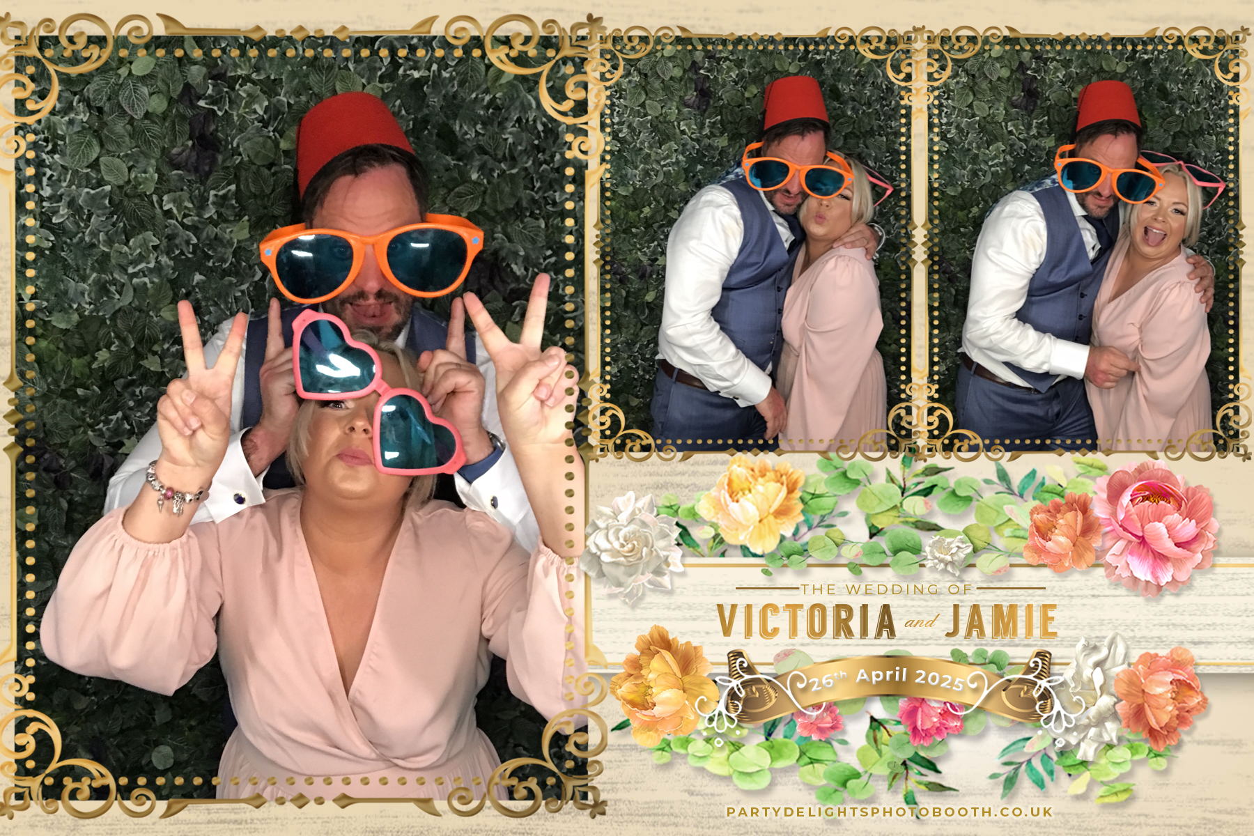 Victoria and Jamie’s wedding | View more photos from the event at gallery.partydelightsphotobooth.co.uk/u/PartyDelightsPhotoBooth/Victoria-and-Jamie’s-wedding