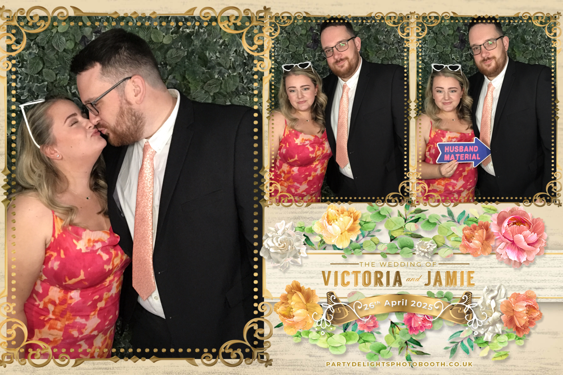 Victoria and Jamie’s wedding | View more photos from the event at gallery.partydelightsphotobooth.co.uk/u/PartyDelightsPhotoBooth/Victoria-and-Jamie’s-wedding