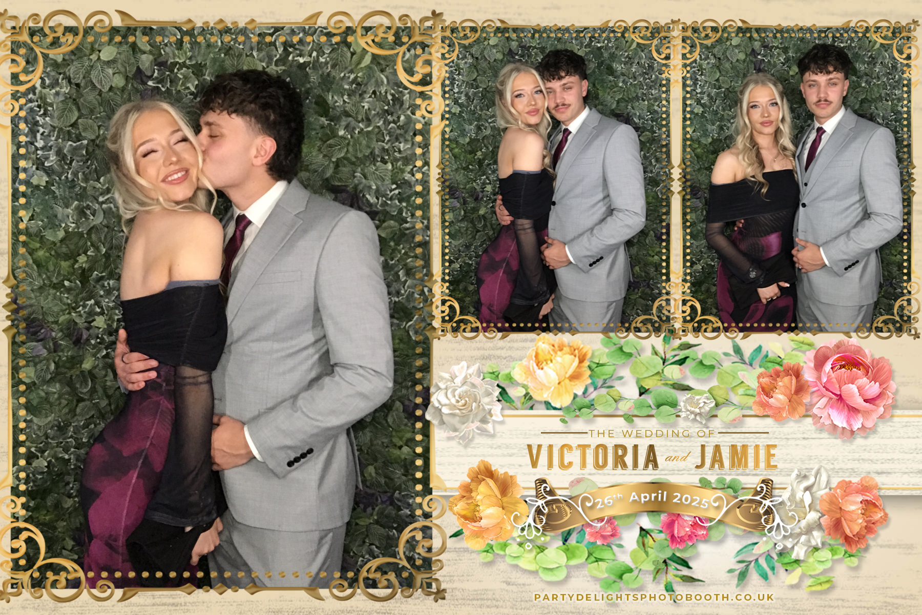 Victoria and Jamie’s wedding | View more photos from the event at gallery.partydelightsphotobooth.co.uk/u/PartyDelightsPhotoBooth/Victoria-and-Jamie’s-wedding
