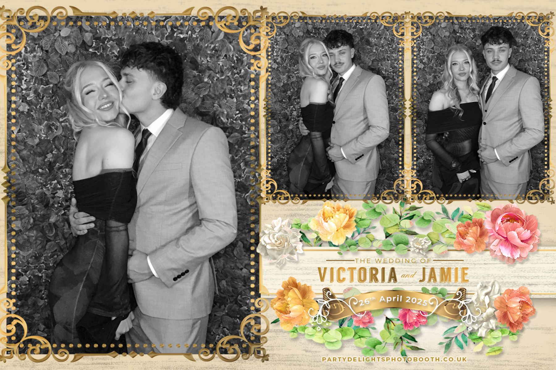 Victoria and Jamie’s wedding | View more photos from the event at gallery.partydelightsphotobooth.co.uk/u/PartyDelightsPhotoBooth/Victoria-and-Jamie’s-wedding