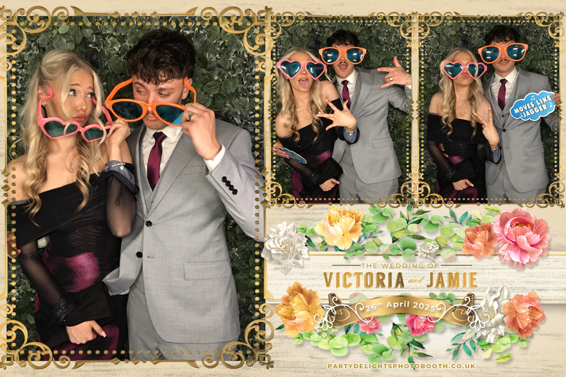 Victoria and Jamie’s wedding | View more photos from the event at gallery.partydelightsphotobooth.co.uk/u/PartyDelightsPhotoBooth/Victoria-and-Jamie’s-wedding
