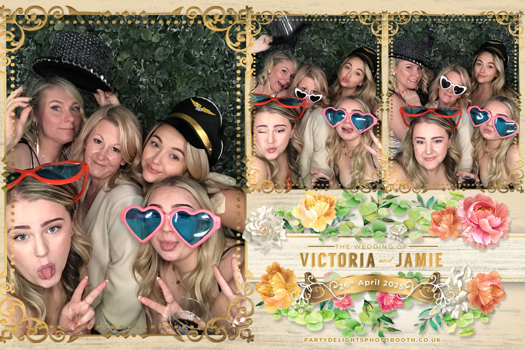 Victoria and Jamie’s wedding | View more photos from the event at gallery.partydelightsphotobooth.co.uk/u/PartyDelightsPhotoBooth/Victoria-and-Jamie’s-wedding