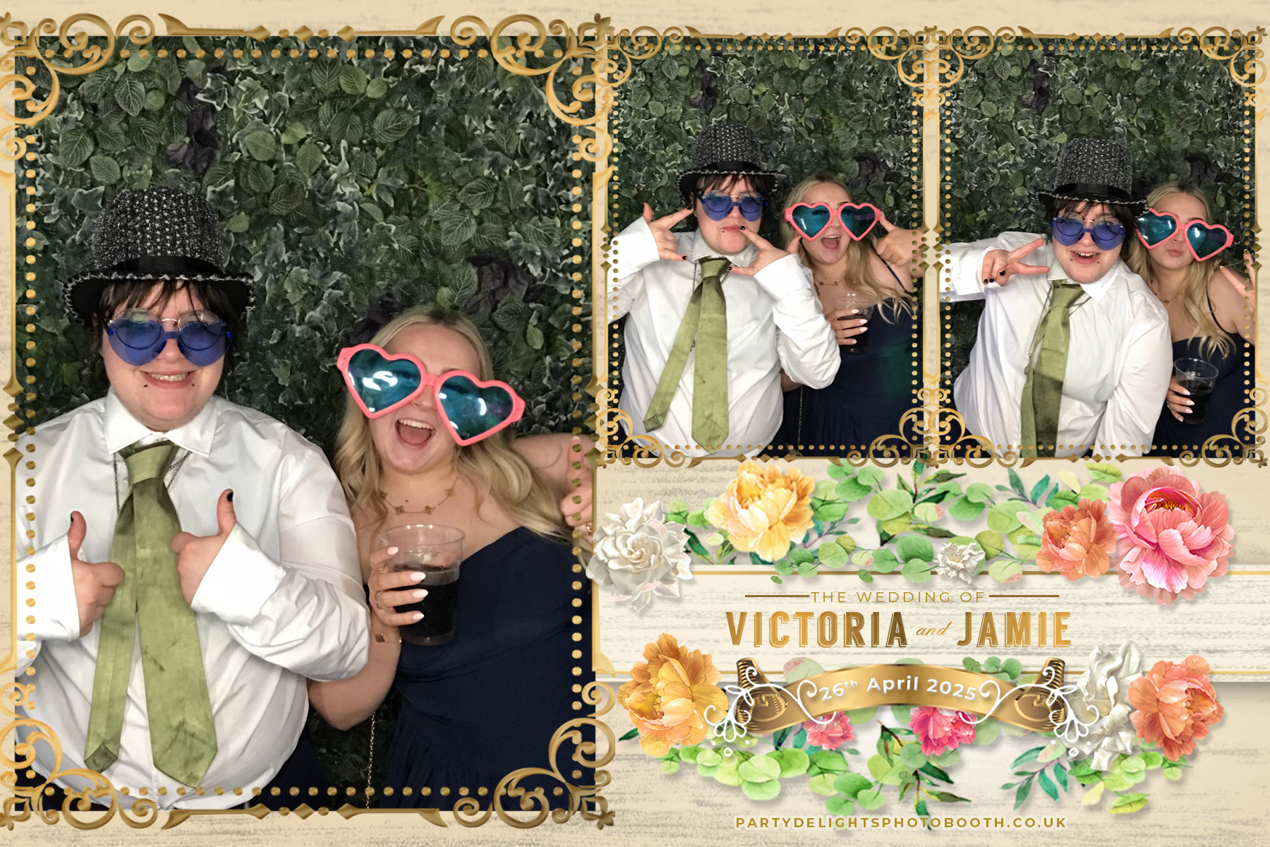 Victoria and Jamie’s wedding | View more photos from the event at gallery.partydelightsphotobooth.co.uk/u/PartyDelightsPhotoBooth/Victoria-and-Jamie’s-wedding